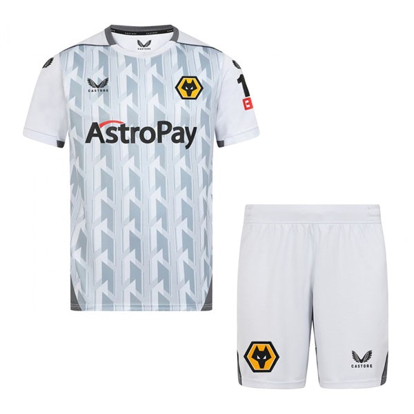 Camiseta Wolves Tercera equipo Niño 2022-23